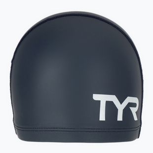 TYR Silicone Comfort Badekappe navy