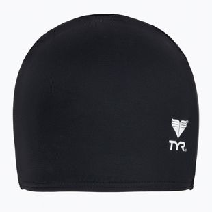 TYR Lycra-Schwimmkappe schwarz