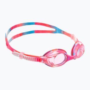 TYR Swimple Tie Dye Non-Mirrored rosa/rosa/weiß Kinder Schwimmbrille