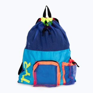 TYR Big Mesh Mummy Pool Rucksack blau LBMMB3