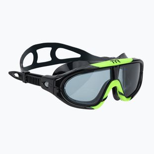 TYR Orion smoke/ schwarz/ gelb Schwimmmaske