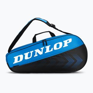 Tennistasche Dunlop FX-Club 6 RKT schwarz/schwarz