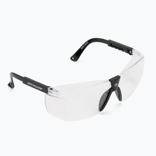 Squashbrille Dunlop Club Eyewear Protective black/clear