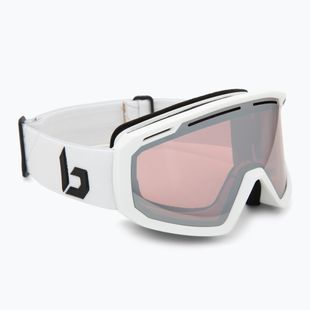Skibrille Bollé Y7 OTG white matte/vermillon gun