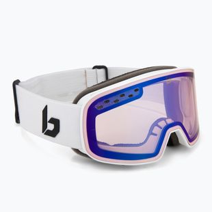 Skibrille Bollé Nevada Small off-white matte/phantom vermilion blue photochromic