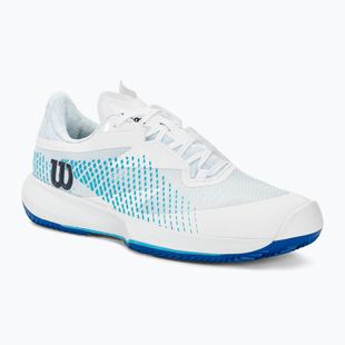 Herren Tennisschuhe Wilson Kaos Swift 1.5 Clay weiß/blau atoll/lapis blau