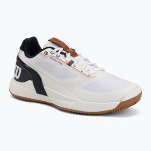 Herren-Tennisschuhe Wilson Rush Pro 5 Clay white/navy blazer/gum