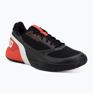 Herren-Tennisschuhe Wilson Rush Pro 5 black/infrared/white