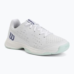 Tennisschuhe für Kinder Wilson Rush Pro Ace L Jr white/bay/skip blue