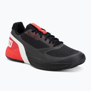 Herren-Tennisschuhe Wilson Rush Pro 5 Clay black/infrared/white