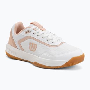 Damentennisschuhe Wilson Courtglide white/cameo rose/gum