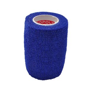 Kohäsive elastische Binde Copoly blau 0122