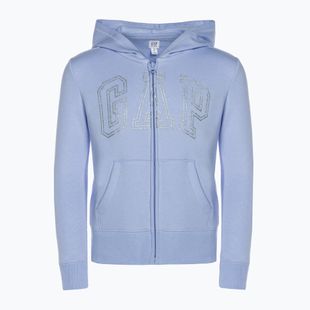 Kindersweatshirt GAP V-FA SLD Logo PO blau kristall