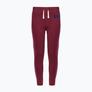 Kinderhose GAP V-Fall Fash Logo Jogger tief granatrot