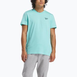 Shirt Herren Reebok Identity Small Logo Tee ai aqua