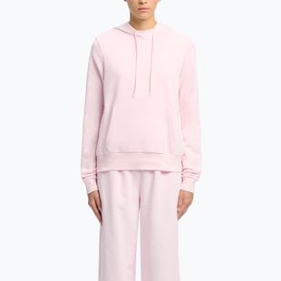 Frauen Reebok Identität kleines Logo Französisch Terry Hoodie gefrostet berry