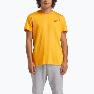 Shirt Herren Reebok Identity Small Logo Tee electric amber