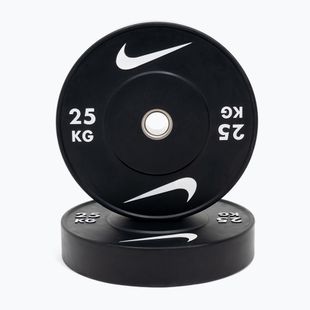 Bumper-Gewicht Nike Strength Rubber Bumper Plates 25 kg black/white
