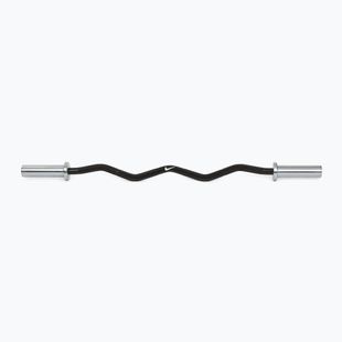 Gebogene Stange Nike Strength Curl Bar black swoosh