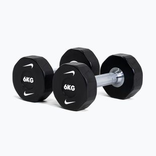 Kurzhanteln Nike Strength Pro Urethane Dumbbell 2 x 6 kg black/white