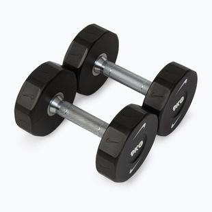 Kurzhanteln Nike Strength Pro Urethane Dumbbell 2 x 9 kg black/white
