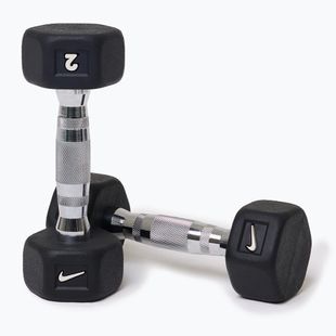Kurzhanteln Nike Strength Hex Dumbbell 2 x 2 kg black/white