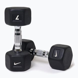 Kurzhanteln Nike Strength Hex Dumbbell 2 x 7 kg black/white