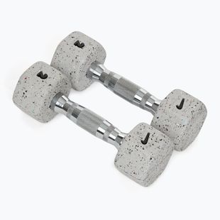 Kurzhanteln Nike Strength Grind Hex Dumbbell 2 x 2 kg wolf grey