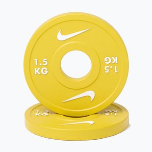 Hantelscheiben Nike Strength Change Plates 2 x 1,5 kg yellow/white