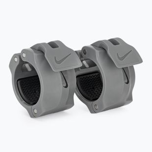 Langhantel-Schellen Nike Strength Barbell Collars 2 pcs. grey/black