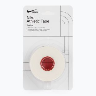 Kohäsiver elastischer Verband Nike Strenght Athletic Tape white/grey