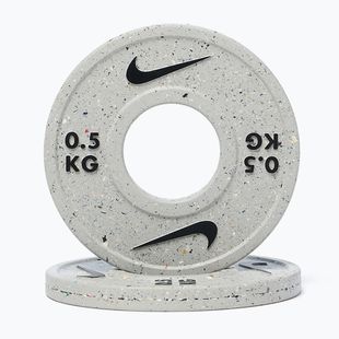 Gewichtszusatz Nike Strength Grind Change Plates 2 x 0,5 kg wolf grey