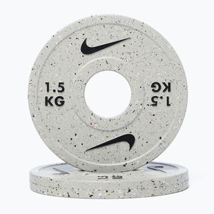 Hantelscheiben Nike Strength Grind Change Plates 2 x 1,5 kg wolf grey