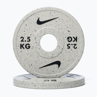 Gewichtszusatz Nike Strength Grind Change Plates 2 x 2,5 kg wolf grey