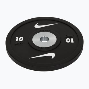 Obciążenie bumperowe Nike Strength Pro Urethane Bumper Plates 10 kg black