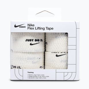 Kohäsiver elastischer Verband Nike Strenght Flex Lifting Tape white/black