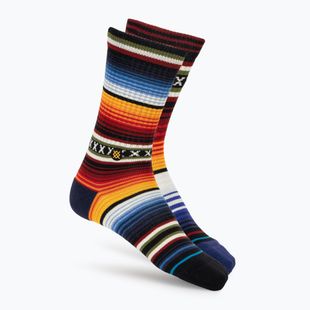 Socken Stance Current ST Crew red