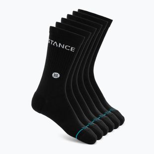 Stance Origin Crew Socken 6 Paar schwarz