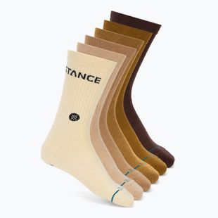 Socken Stance Origin Crew 6 pairs A556C24ORI cream