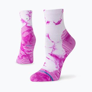 Stance Aria Light Wool Quarter beerenfarbene Socken