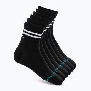 Socken Stance Core Quarter 6 pairs black