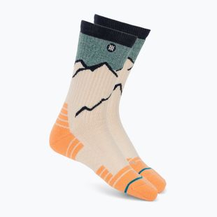 Socken Stance Peaking Hike Crew tan