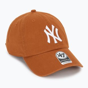 47 Marke MLB New York Yankees CLEAN UP verbrannt orange Baseballmütze