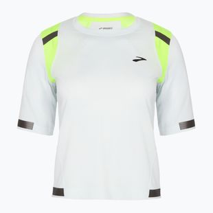 Brooks Carbonite Damen Laufshirt eisgrau/Nightlife Jacquard