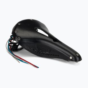 Fahrradsattel Brooks England Flyer Carved black