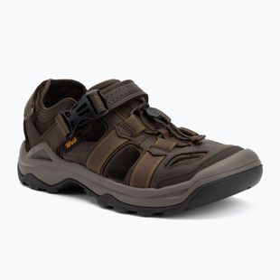 Teva Omnium 2 Leder Türkisch Kaffee Herren Sandalen