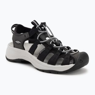 KEEN Astoria West Damen Sandalen schwarz/grau