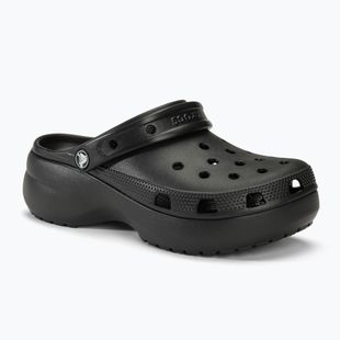 Crocs Classic Platform Clog Damen schwarz