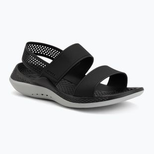 Damen-Sandalen Crocs Literide 360 black/light grey
