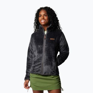 Damen-Fleecejacke Columbia Fire Side II Sherpa Full Zip shark